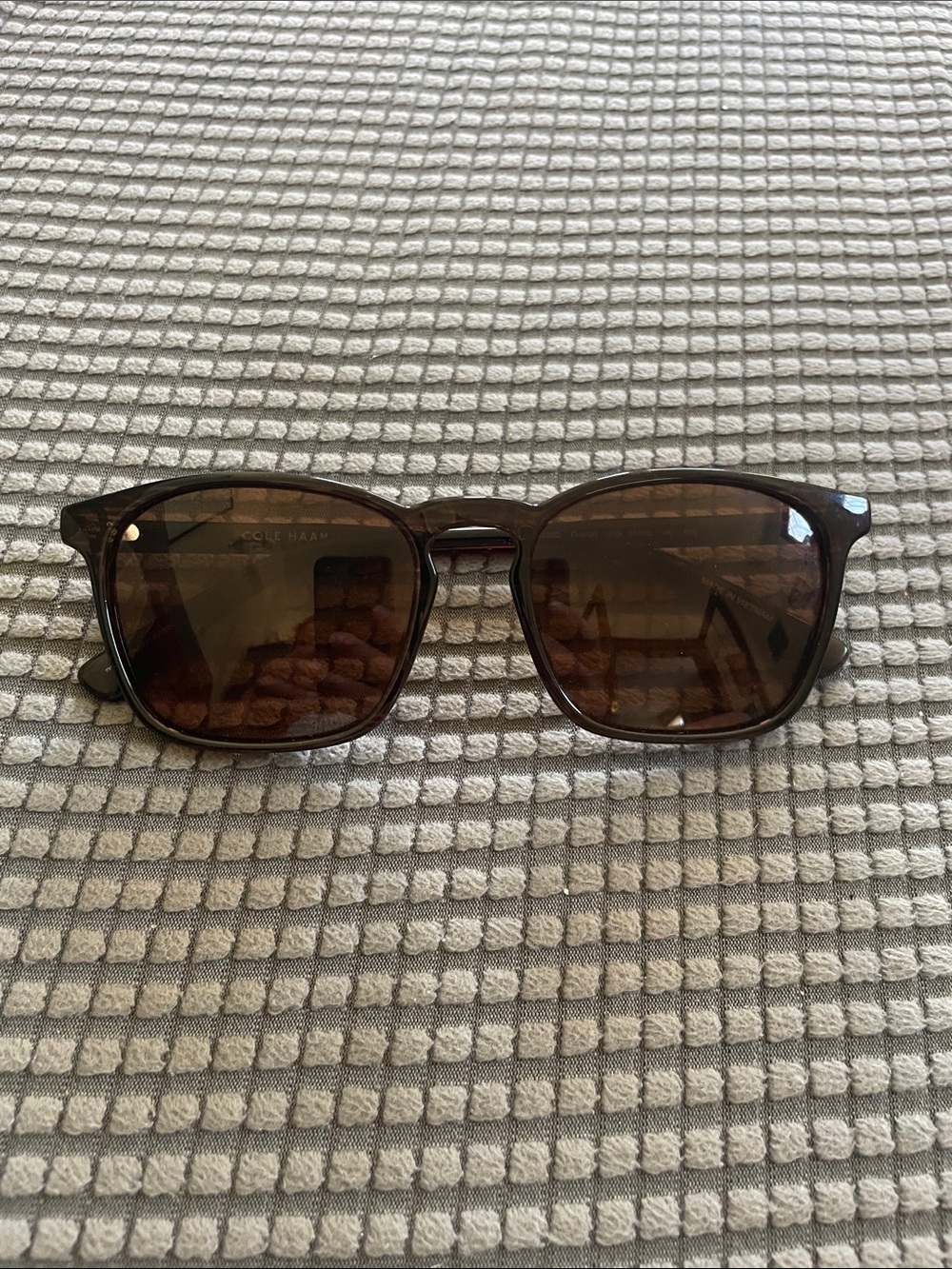 Cole Haan Brown Tortoiseshell Sunglasses